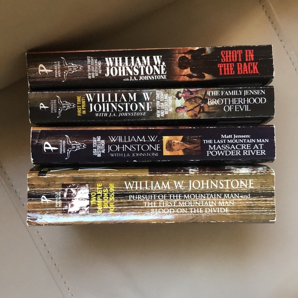 4 Johnstone western paperback books - Picture 11 of 14